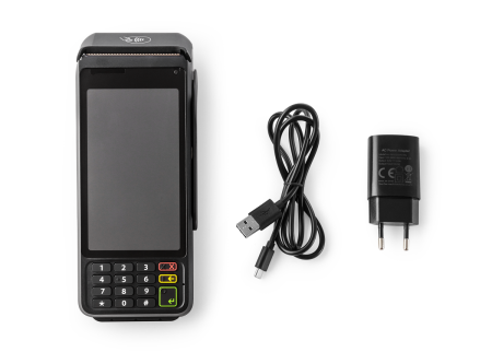 платёжный терминал атол pt-5 (2 sim, 2600mah). черный. (автономный режим) (56451)